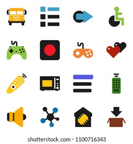 solid vector icon set