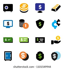 solid vector icon set