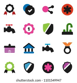 solid vector icon set
