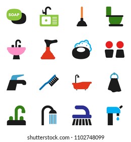 solid vector icon set