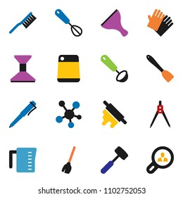 solid vector icon set