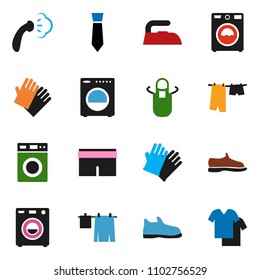 solid vector icon set