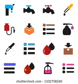 solid vector icon set