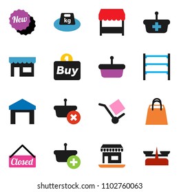 solid vector icon set