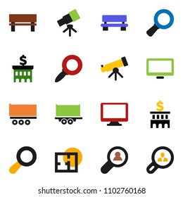 solid vector icon set