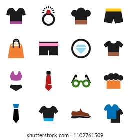 solid vector icon set