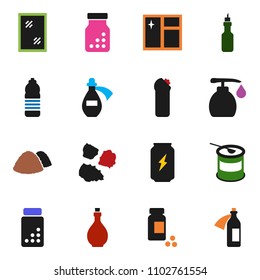 solid vector icon set