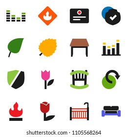 solid vector ixon set - certificate vector, leaf, tulip, protected, flammable, equalizer, redo, crib, table, cushioned furniture