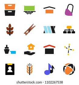 solid vector ixon set - clothespin vector, house hold, music, archive, constellation, personal information, hierarchy, cereals, truck trailer, port, dry cargo, bandage, connection