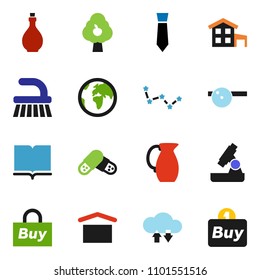 solid vector ixon set - fetlock vector, oil, jug, book, microscope, constellation, tie, earth, dry cargo, pills, eye doctor hat, cloud exchange, cottage, fruit tree, buy