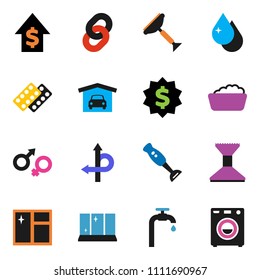 solid vector ixon set - scraper vector, water drop, car fetlock, window cleaning, foam basin, shining, blender, dollar growth, medal, route, gender sign, pills blister, chain, supply, garage, washer