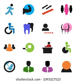 solid vector ixon set - student vector, manager, man, muscule hand, buttocks, stairways run, client, group, disabled, pregnancy, insemination, tooth, login, consumer