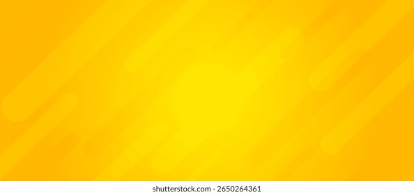 Solid Yellow Background with Subtle Diagonal Light Yellow Lines and Shapes, Forming a Gradient Transition and Dynamic Depth Effect for a Clean, Minimalist, Textured Abstract Design