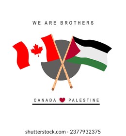 solidarity flags of Morocco, Canada, Iraq, South Korea with Palestine. For posts supporting Palestine and IG banners