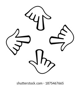 Solidaritätssymbol. Solidaritätsvektor auf weißem Hintergrund. Solidaritätstrend-Vektorgrafik