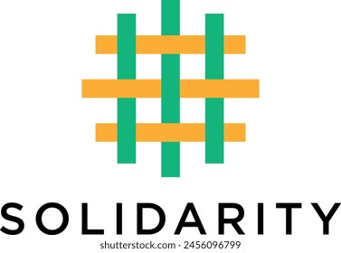 solidarity logo,  Community logo design, Global Community Logo Icon