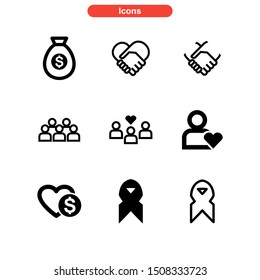 solidarity mark icon isolated sign symbol vector illustration - Collection of high quality black style vector icons
