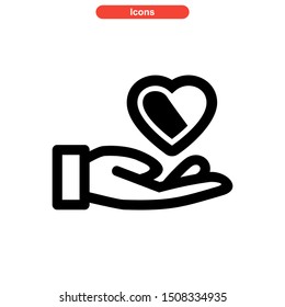 solidarity mark icon isolated sign symbol vector illustration - high quality black style vector icons
