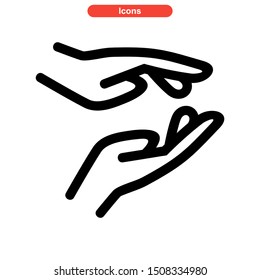 solidarity mark icon isolated sign symbol vector illustration - high quality black style vector icons
