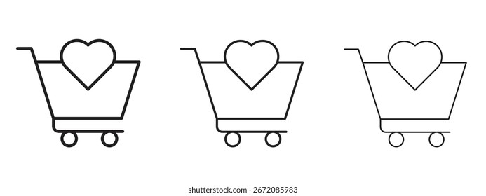 Icono de compra solidaria. Ilustración de elemento simple. Puede ser utilizado para el Web y el móvil.