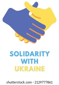 Solidarity With Ukraine Abstract. National Security Society, Prevention Of War In Ukraine.