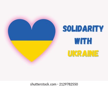 Solidarity With Ukraine Abstract. National Security Society, Prevention Of War In Ukraine.