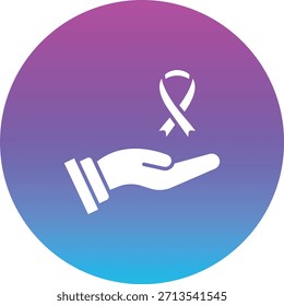 Icono de Vector solidario. Se puede utilizar para aplicaciones de impresión, móviles y de Web.