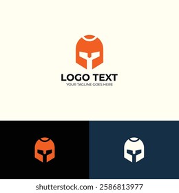 Solider vector logo design template