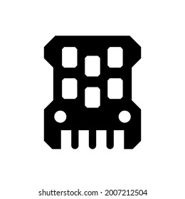 Solid-state drive icon. Vector EPS file.