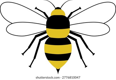 Solitary bee flying path, dotted line. The flight path of solitary bee. Bee flying on a dotted route. Professional Hand drawn vector. Bumblebee flying on dotted line path happy bee icon