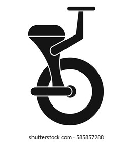 Solo wheel icon. Simple illustration of solo wheel vector icon for web
