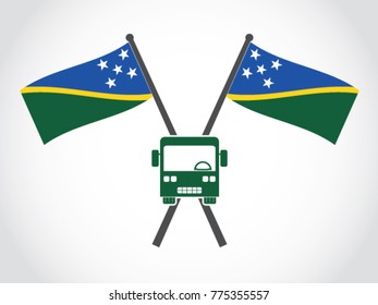 Solomon Island Emblem Bus