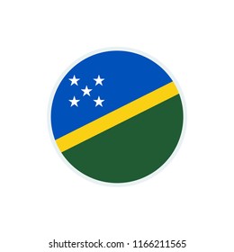 Solomon Island Flag. Solomon Island circle Flag. Solomon Island symbol. 