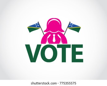 Solomon Island Podium Woman In Politics Speech Election