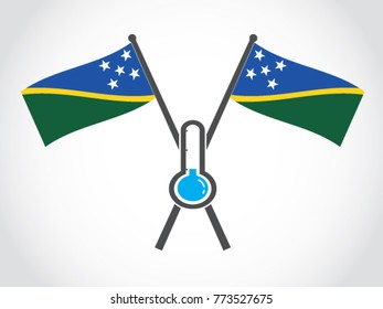 Solomon Islands Emblem Cold Temperature