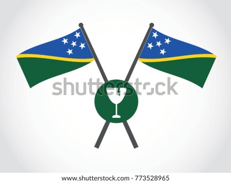 Solomon Islands Emblem Fragile