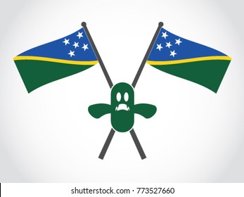 Solomon Islands Emblem Ghost
