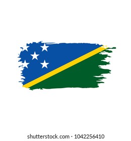 Solomon Islands flag, vector illustration
