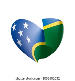Solomon Islands flag, vector illustration
