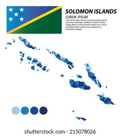 Solomon Islands geometric concept design