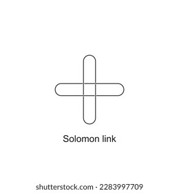 solomon link symbol, coordination driven self assembly of molecular figure  sololmon link Topologically complex architectures, knots and links in proteins 