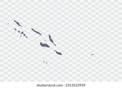 Solomon Map pewter Color on White Background quality files Png