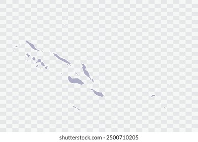 Solomon Map silver Color on White Background quality files Png