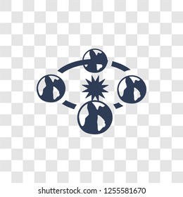 Solstice icon. Trendy Solstice logo concept on transparent background from Astronomy collection