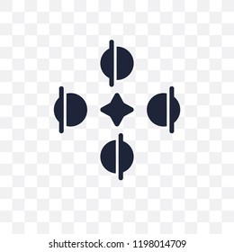 Solstice transparent icon. Solstice symbol design from Astronomy collection.