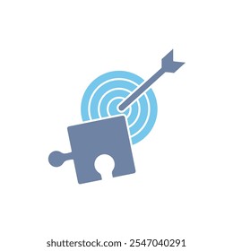 solution concept line icon. Simple element illustration. solution concept outline symbol design.