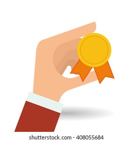 solution design over white background, vector illustration