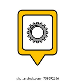 solution gear social media square pointer web