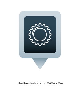 solution gear social media square pointer web