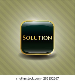 Solution gold badge